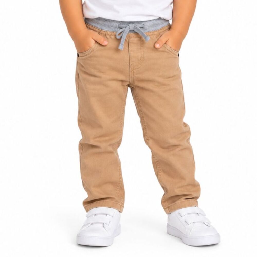 🔥 5 for $30 🔥 Cat & Jack Boys Elastic Waist Khaki Pants | Size 2T